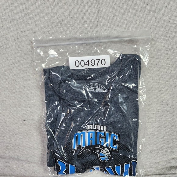 Orlando Magic Mens 2XL T-Shirt Gray Short Sleeve Cotton Houston Rockets - Picture 12 of 12